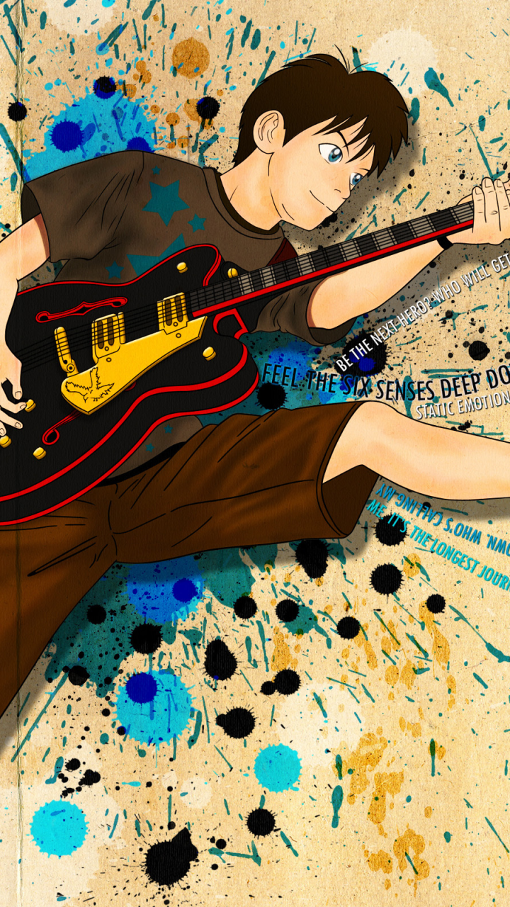 HD wallpaper: Beck, Motocycle, Anime, Guitars, Graphics, men, real people |  Wallpaper Flare