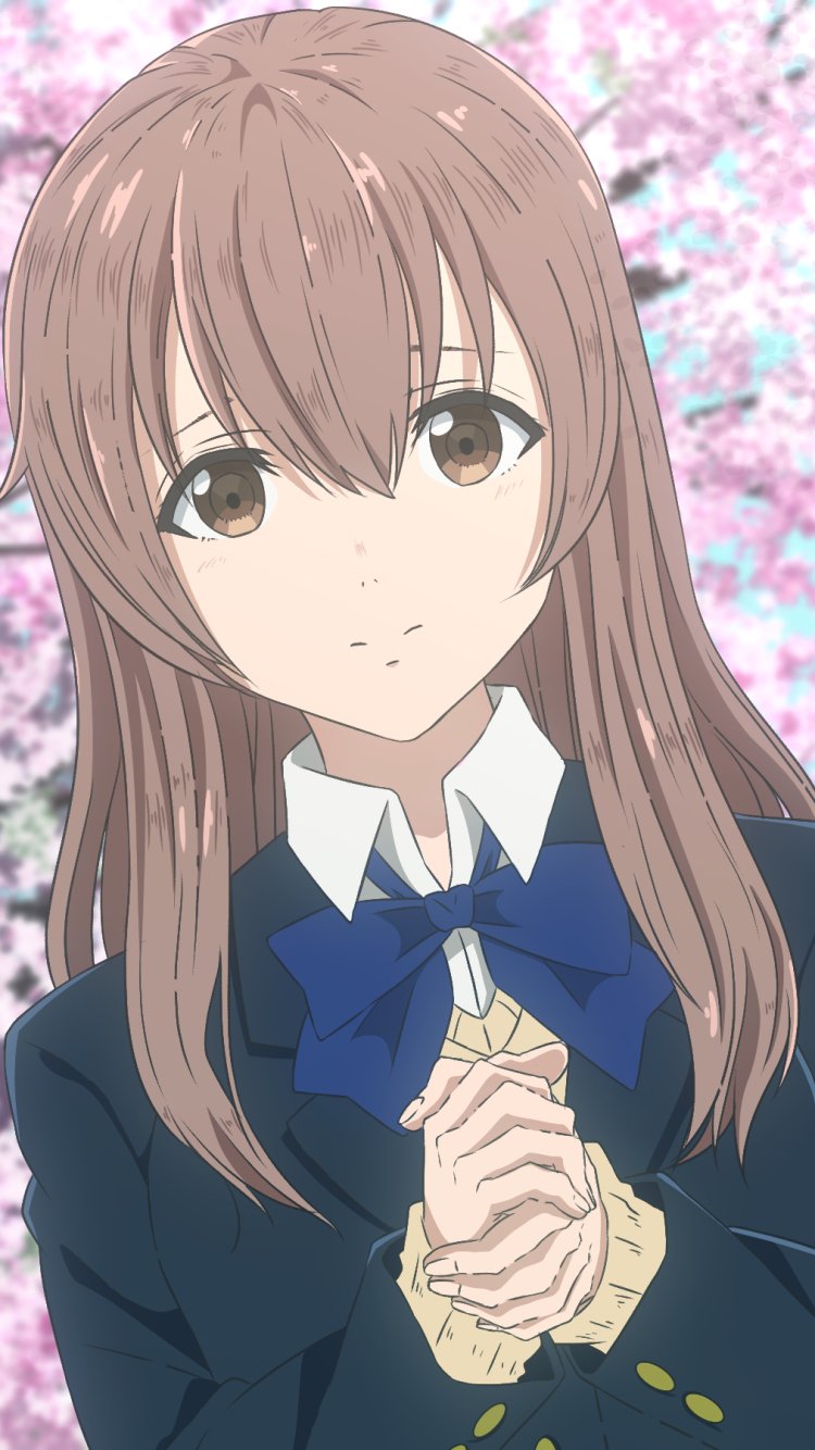 Download Shouko Nishimiya Anime A Silent Voice Phone Wallpaper