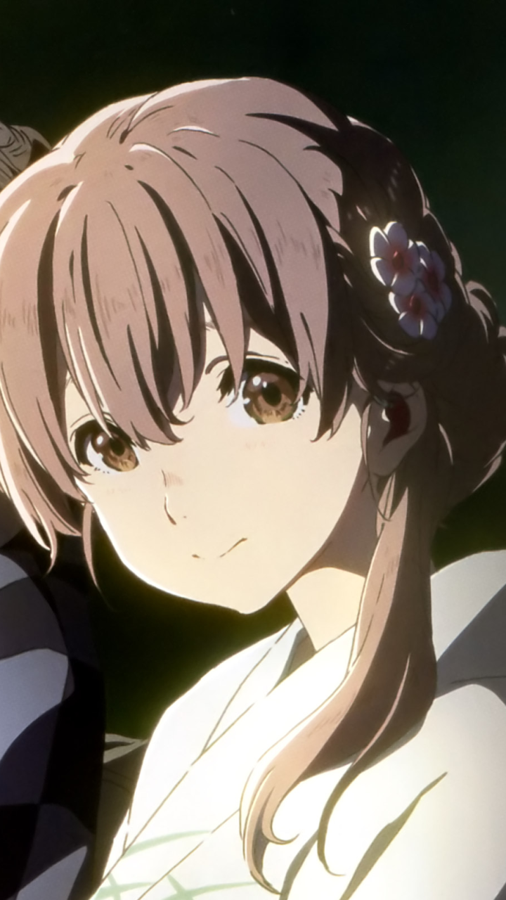 Download Yae Nishimiya Shouko Nishimiya Anime A Silent Voice Phone Wallpaper