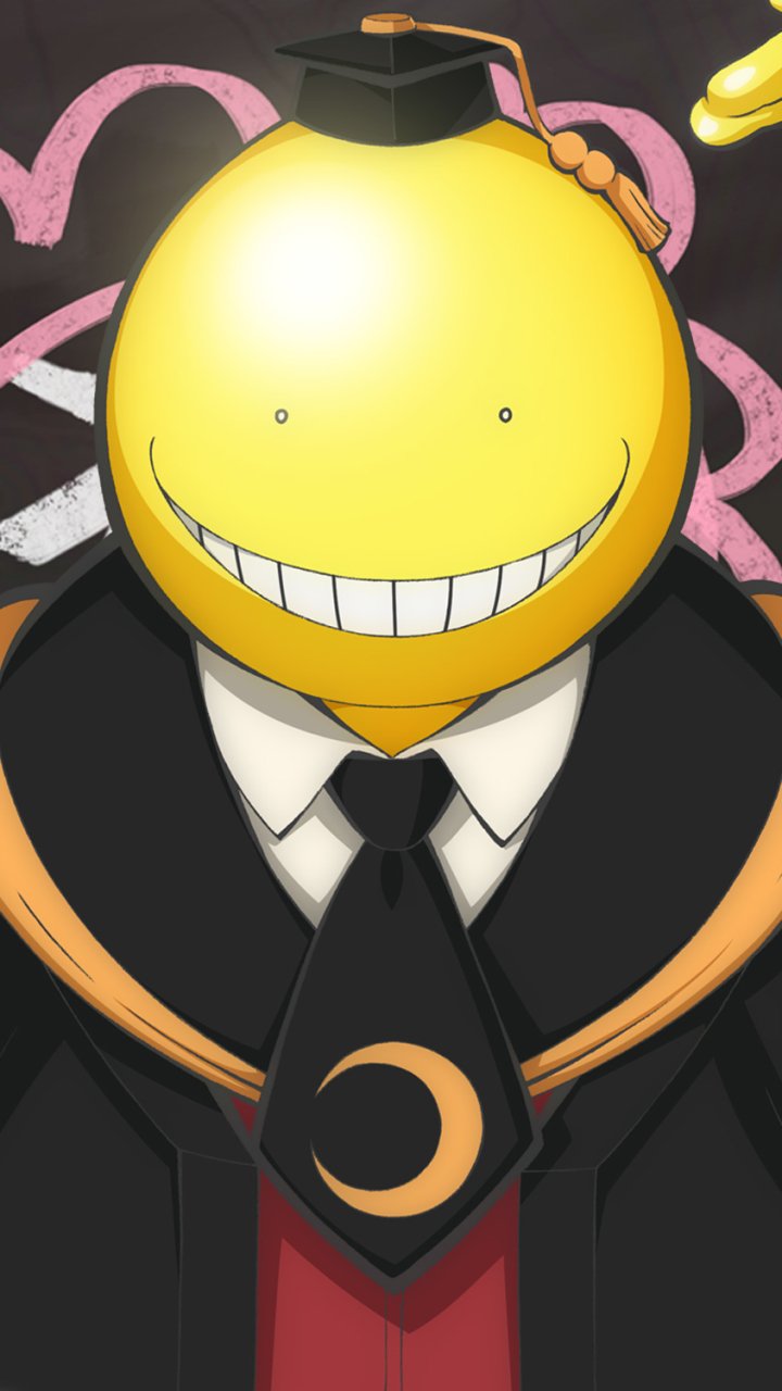 Download Koro-sensei Anime Assassination Classroom Phone Wallpaper