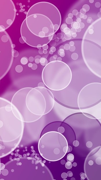 purple circle artistic bokeh Phone Wallpaper