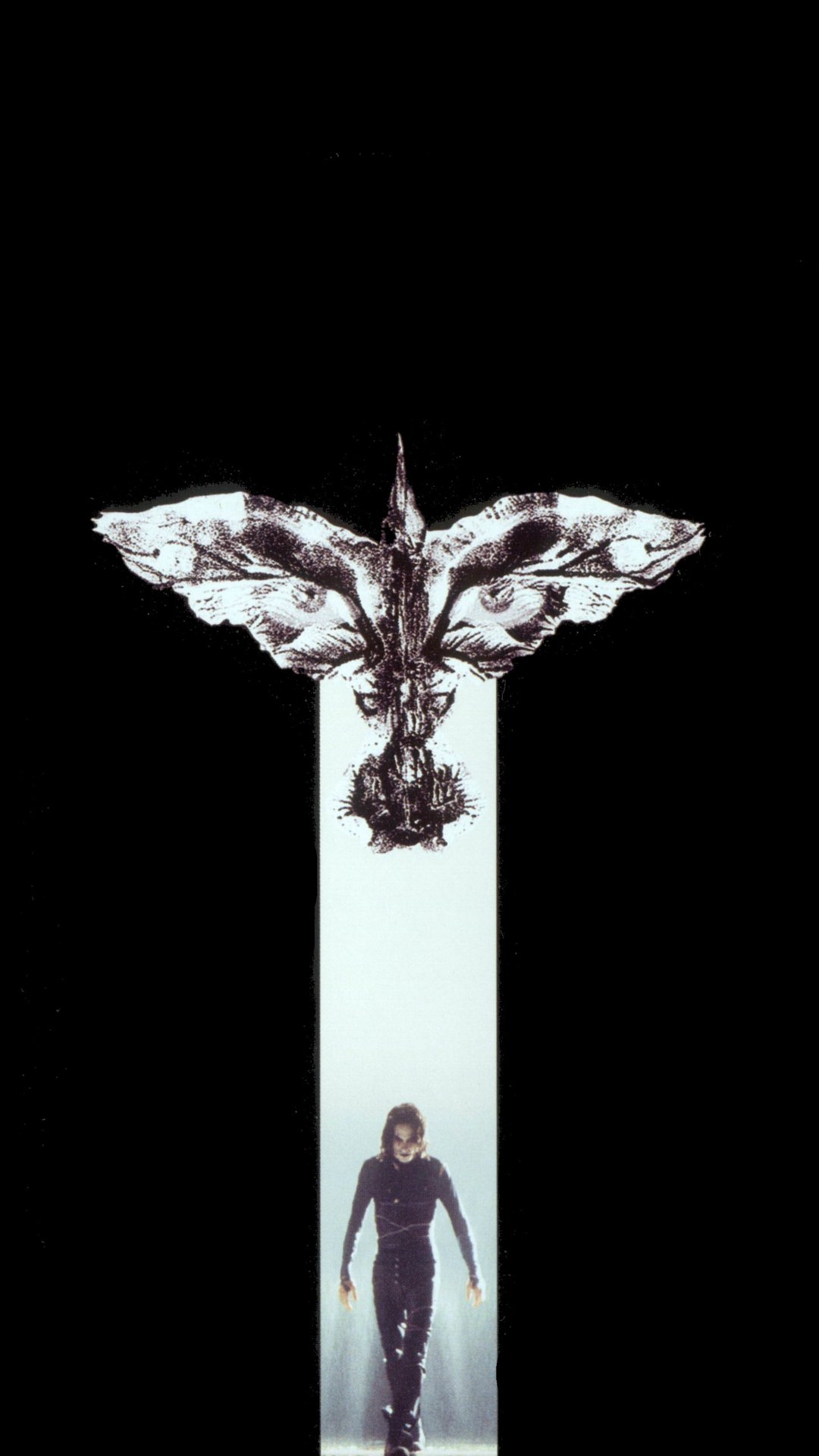 Download Brandon Lee Crow Movie The Crow Phone Wallpaper