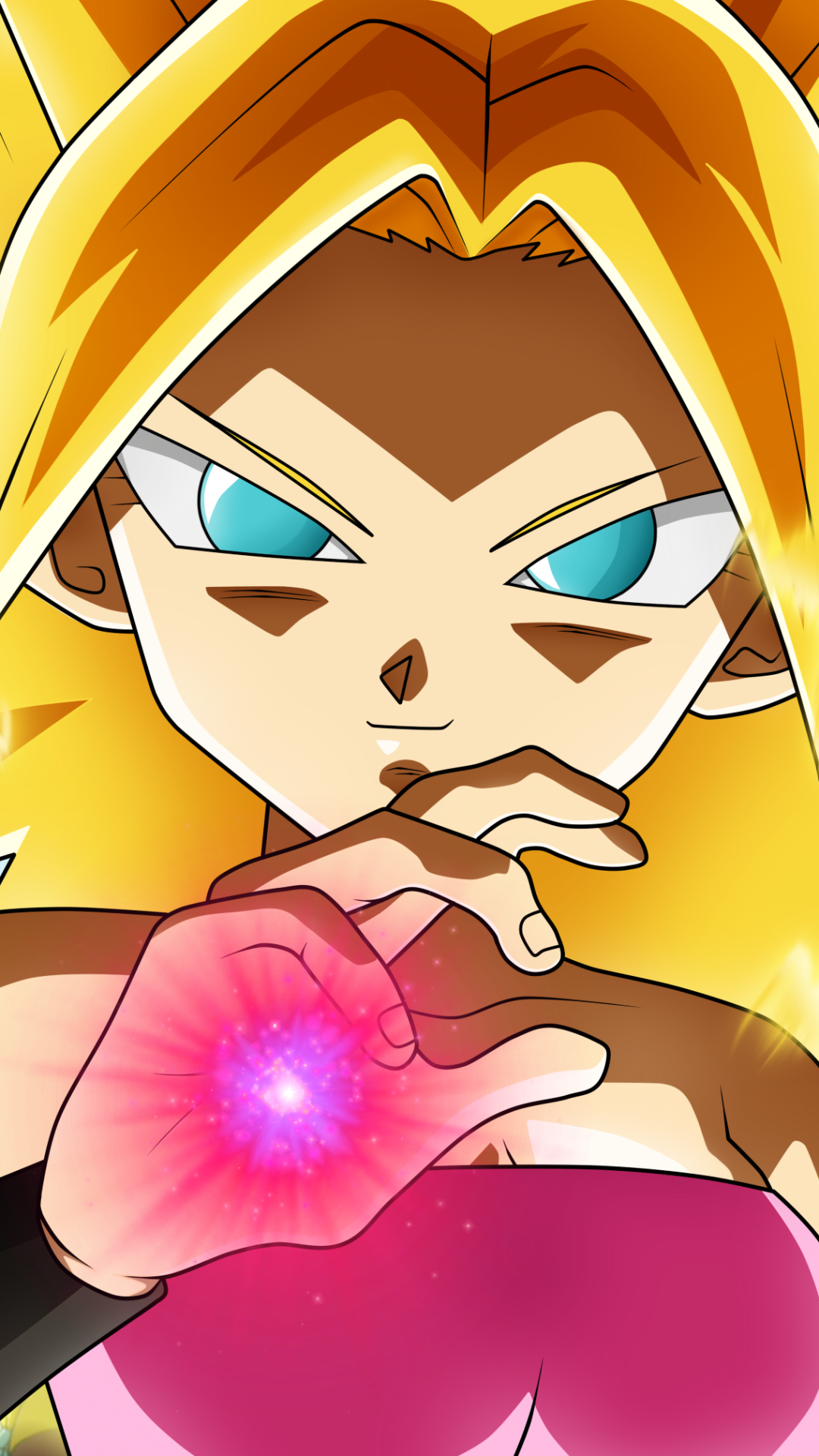 Download Caulifla (Dragon Ball) Anime Dragon Ball Super Phone Wallpaper