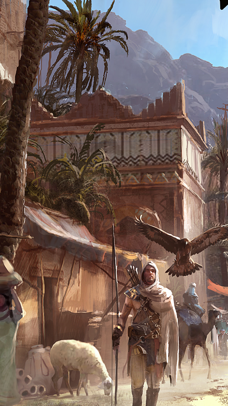 68 Assassins Creed Origins Appleiphone 6 750x1334 Wallpapers