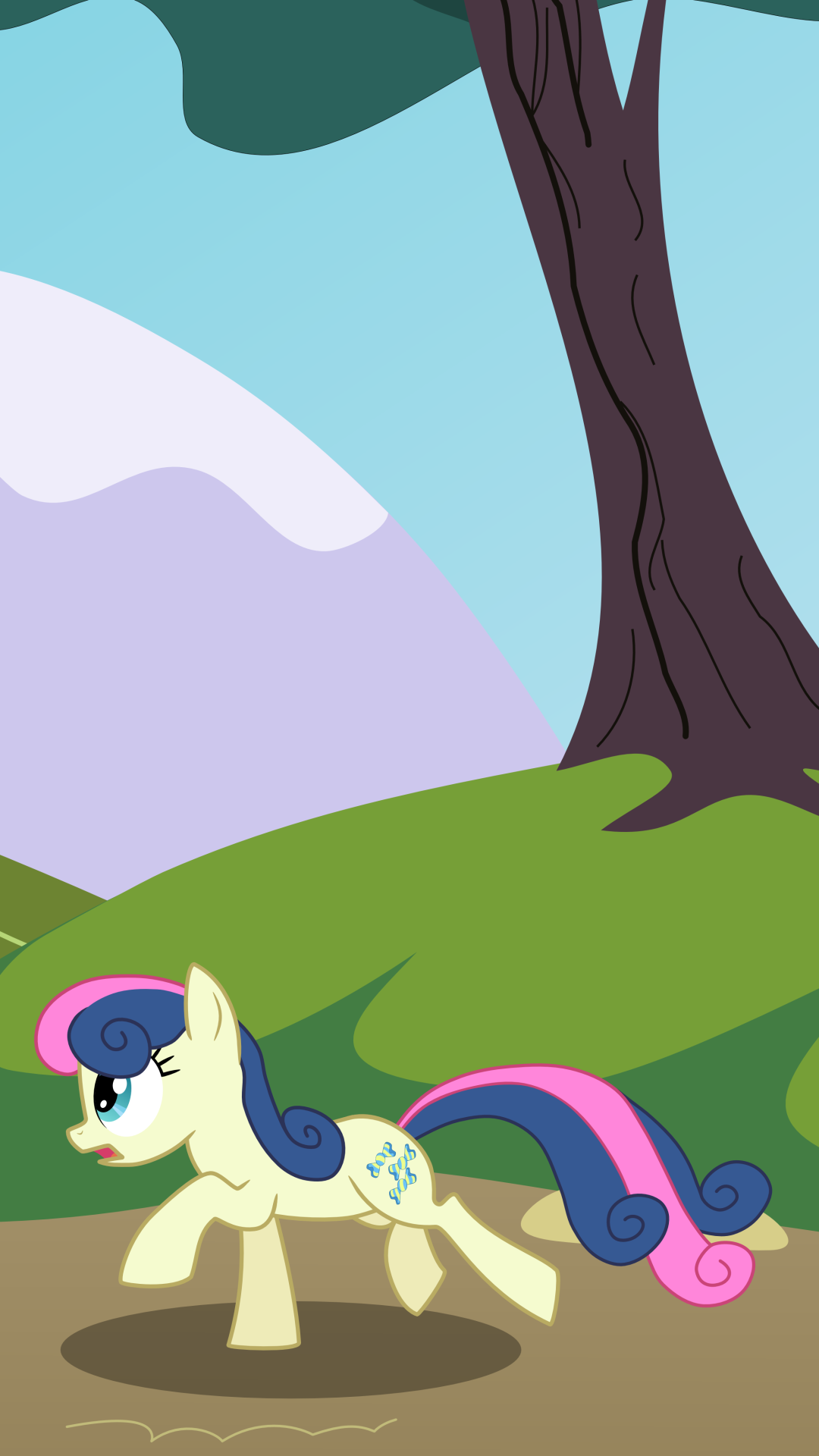 My Little Pony: Friendship is Magic Phone Wallpaper by The-Smiling-Pony