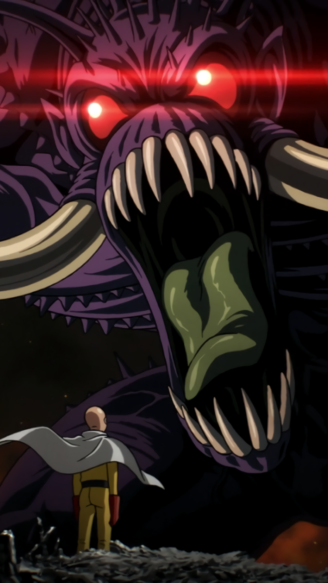 Download Claws Cape Anime One-Punch Man Phone Wallpaper