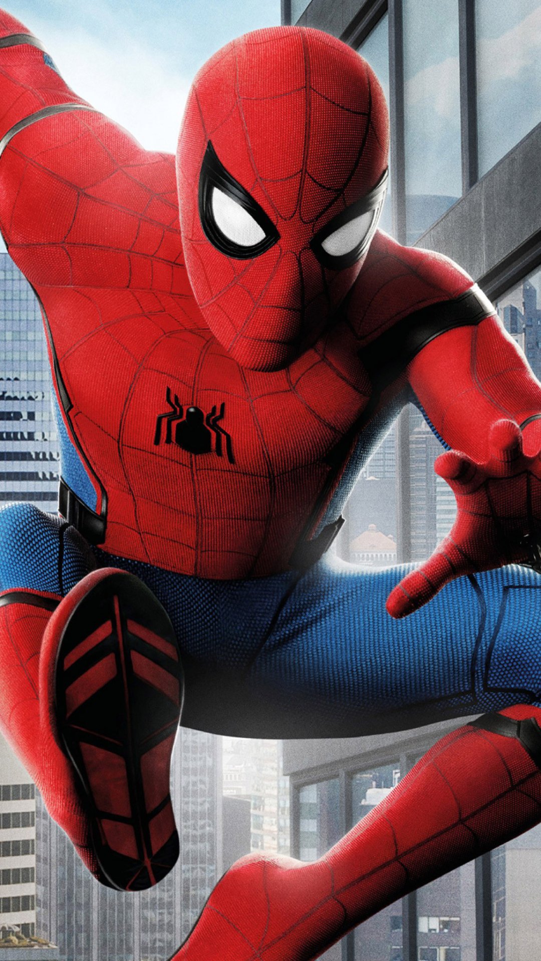 Download Iron Man Spider Man Movie Spider-Man: Homecoming Phone Wallpaper