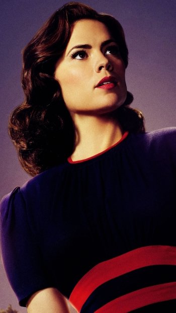 Hayley Atwell TV Show Agent Carter Phone Wallpaper