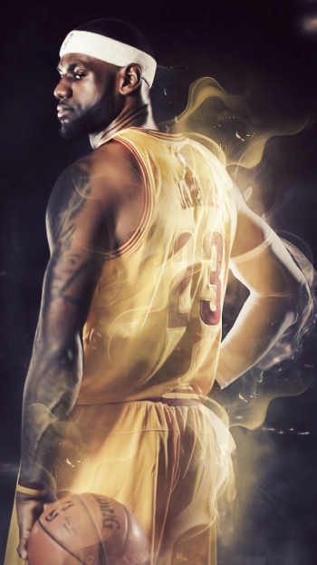LeBron James Sports Phone Wallpaper