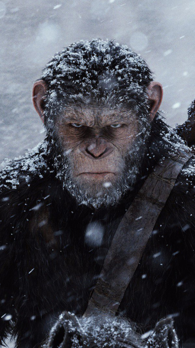 War For The Planet Of The Apes Phone Wallpaper