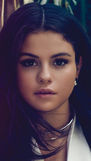 American singer brunette music Selena Gomez Phone Wallpaper