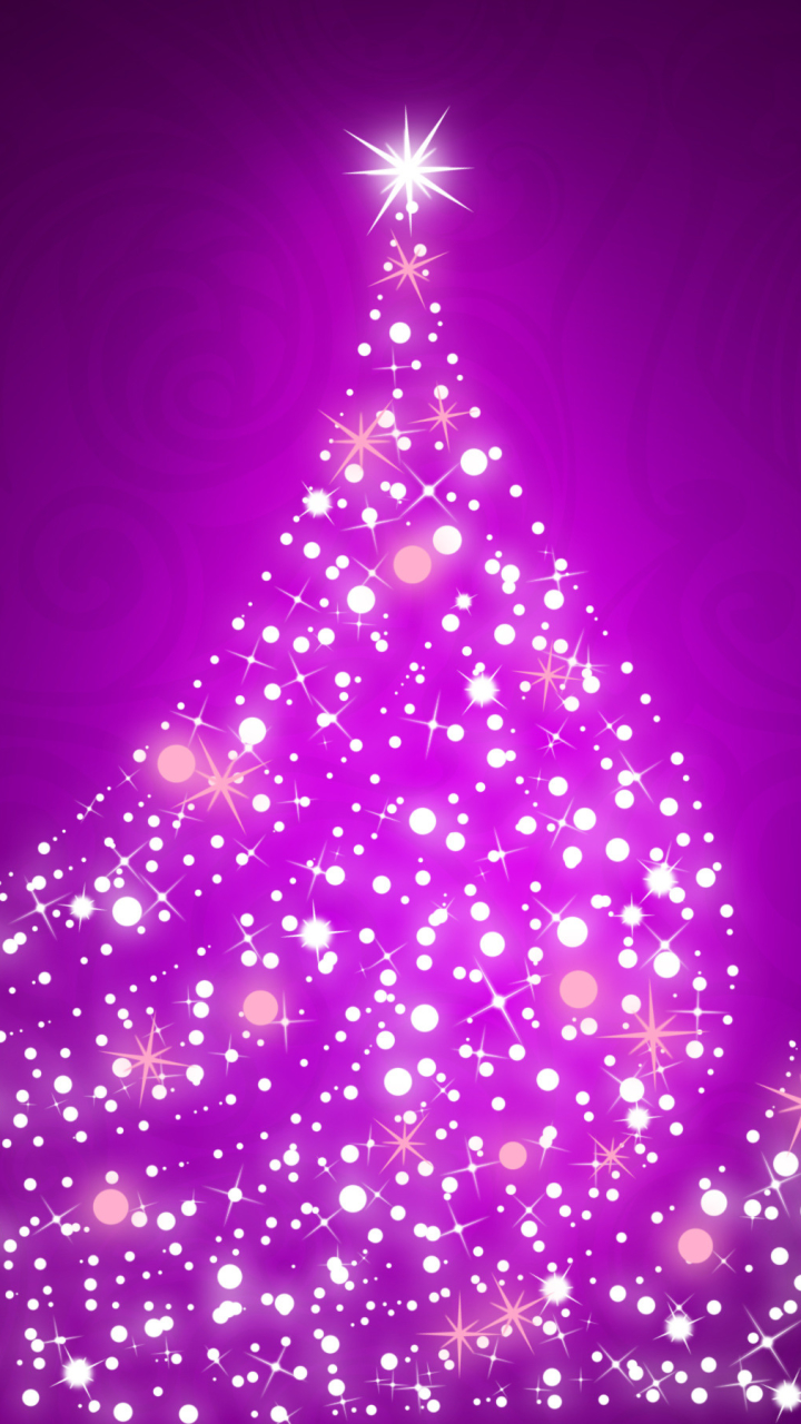 purple christmas tree backgrounds
