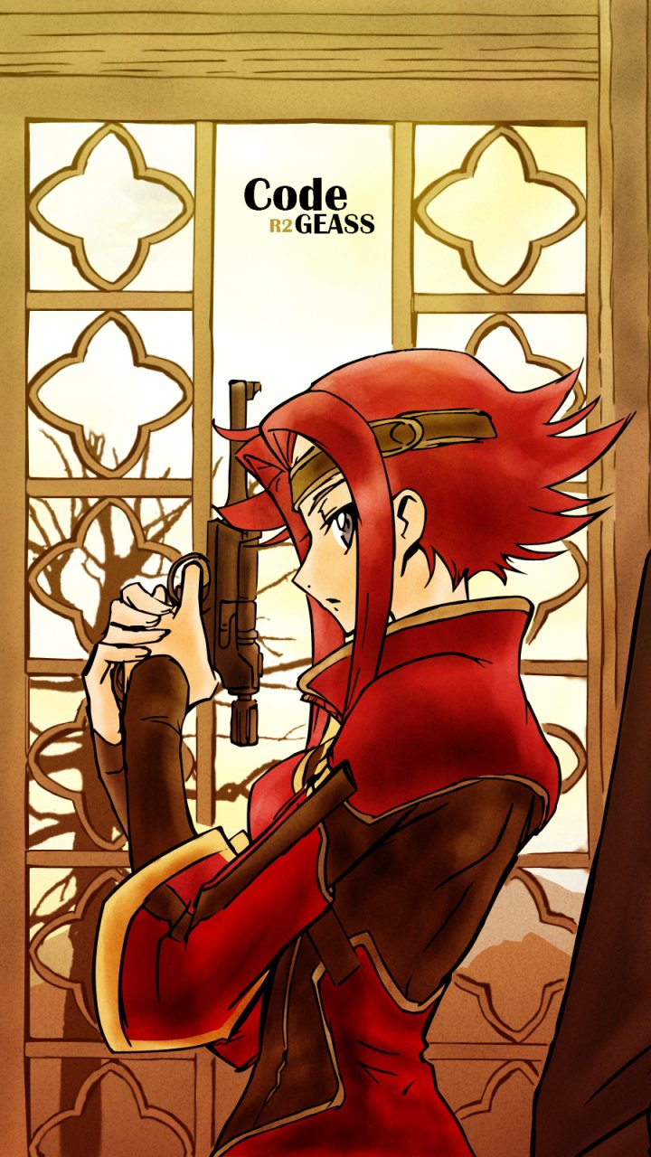 Download Suzaku Kururugi Lelouch Lamperouge Kallen Kōzuki C.C. (Code Geass) Anime Code Geass Phone Wallpaper