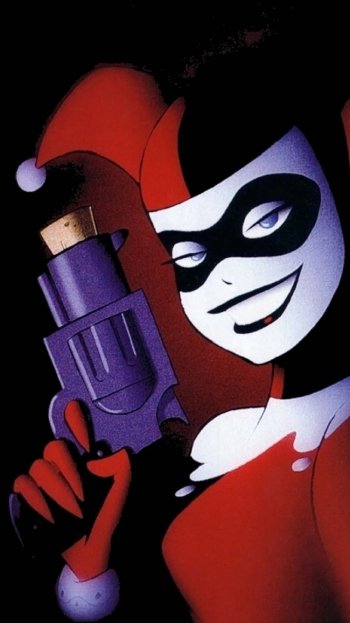 Comic Harley Quinn Phone Wallpaper