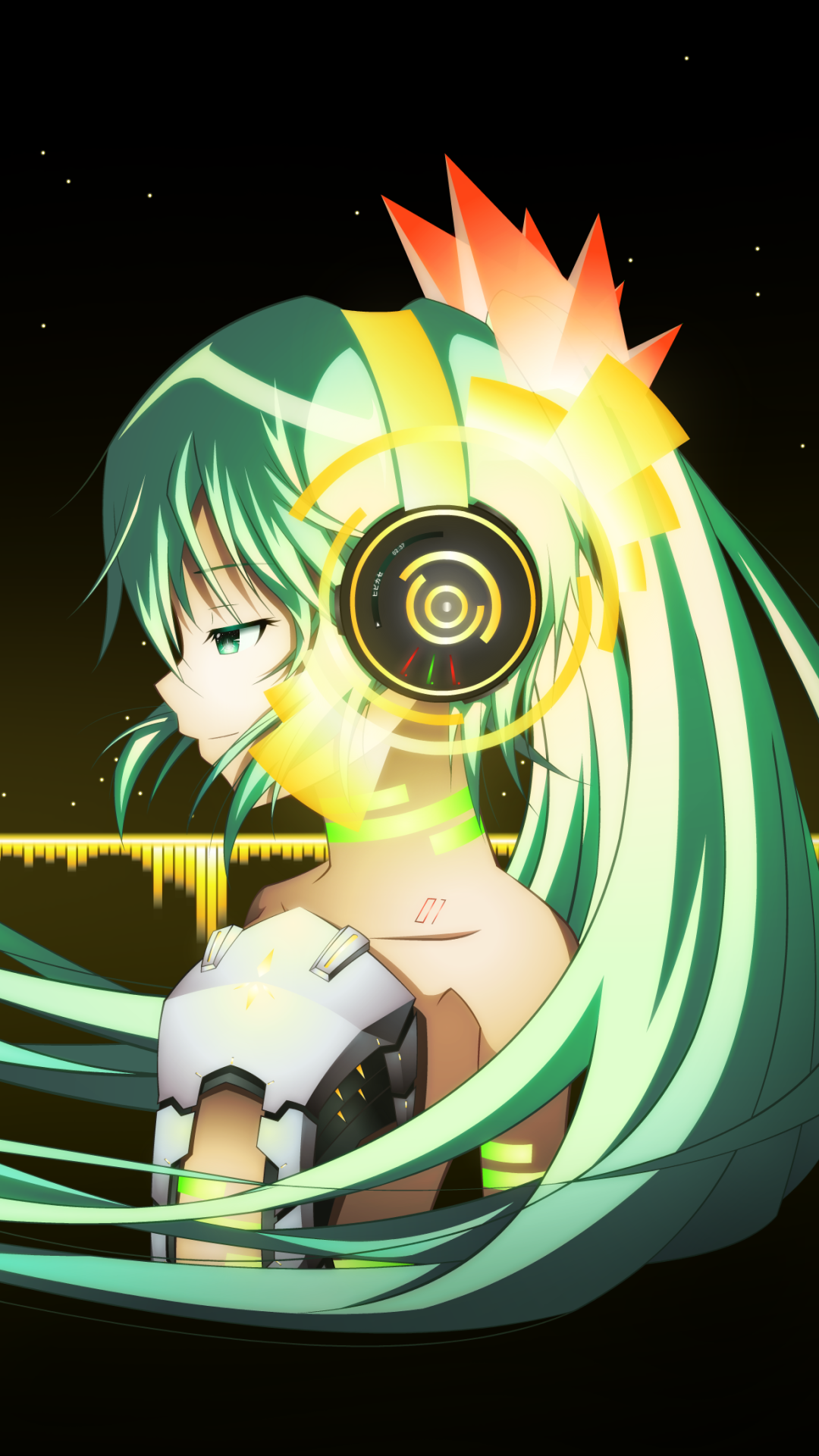 Download Hatsune Miku Anime Vocaloid Phone Wallpaper - Mobile Abyss