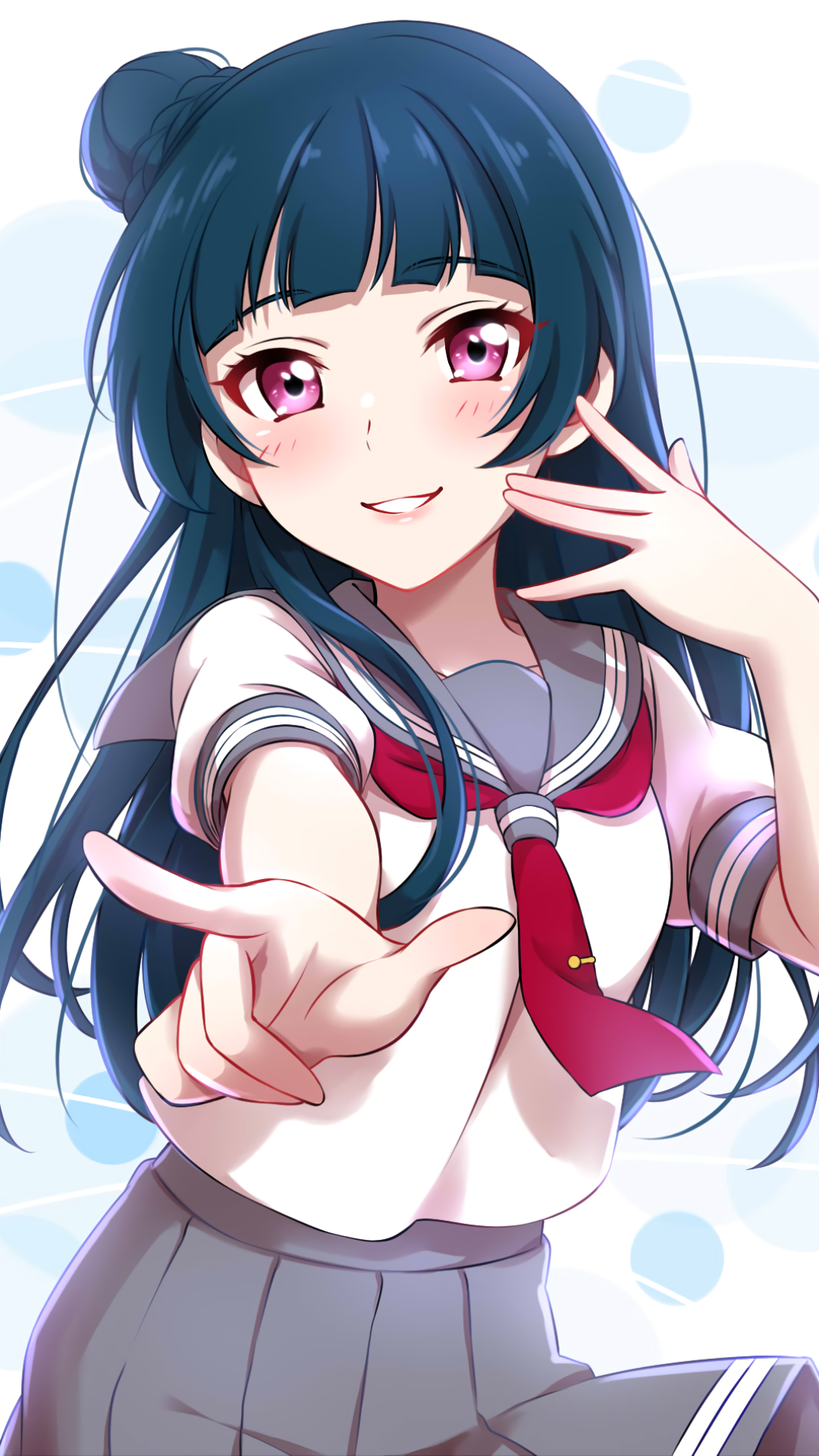Download Yoshiko Tsushima Anime Love Live! Sunshine!! Phone Wallpaper