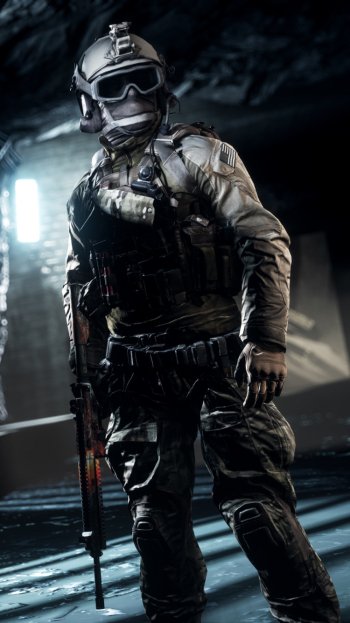 soldier video game Battlefield 4 Phone Wallpaper