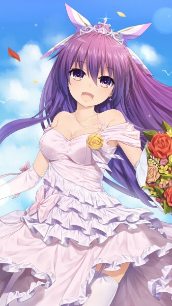 Tohka Yatogami Anime Date A Live Phone Wallpaper