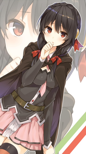 KonoSuba Yunyun (KonoSuba) Iris (KonoSuba) Anime KonoSuba - God’s blessing on this wonderful world!! Phone Wallpaper