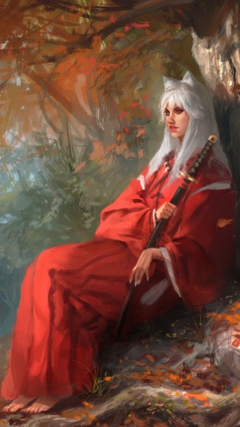 Anime InuYasha Phone Wallpaper