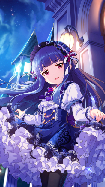 Yukimi Sajo Anime THE iDOLM@STER: Cinderella Girls Starlight Stage Phone Wallpaper