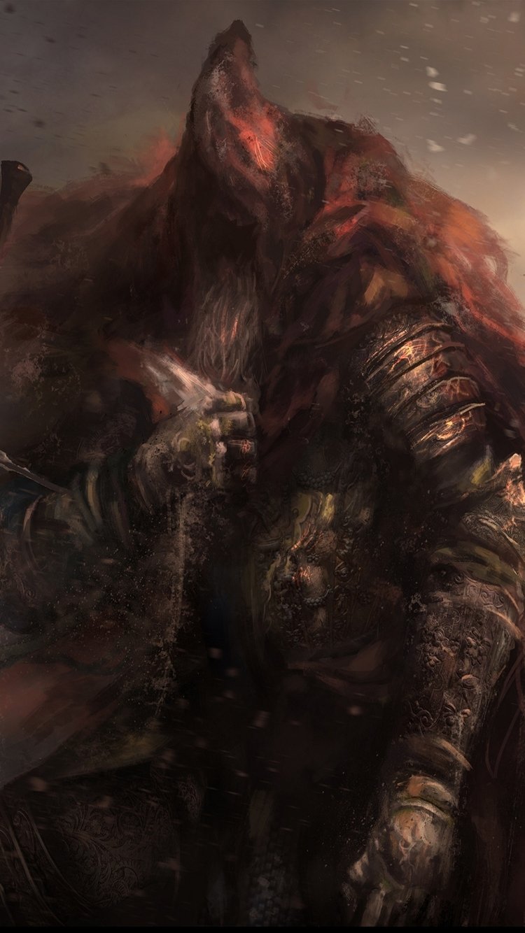 Download Dark Warrior Dark Souls Video Game Dark Souls III Dark Gaming Phone Wallpaper