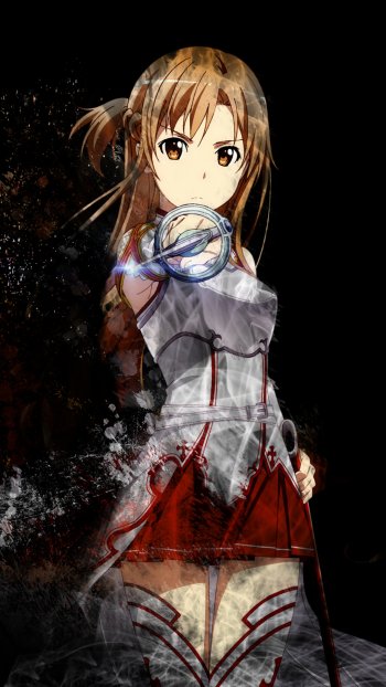 Asuna Yuuki Anime Sword Art Online Phone Wallpaper