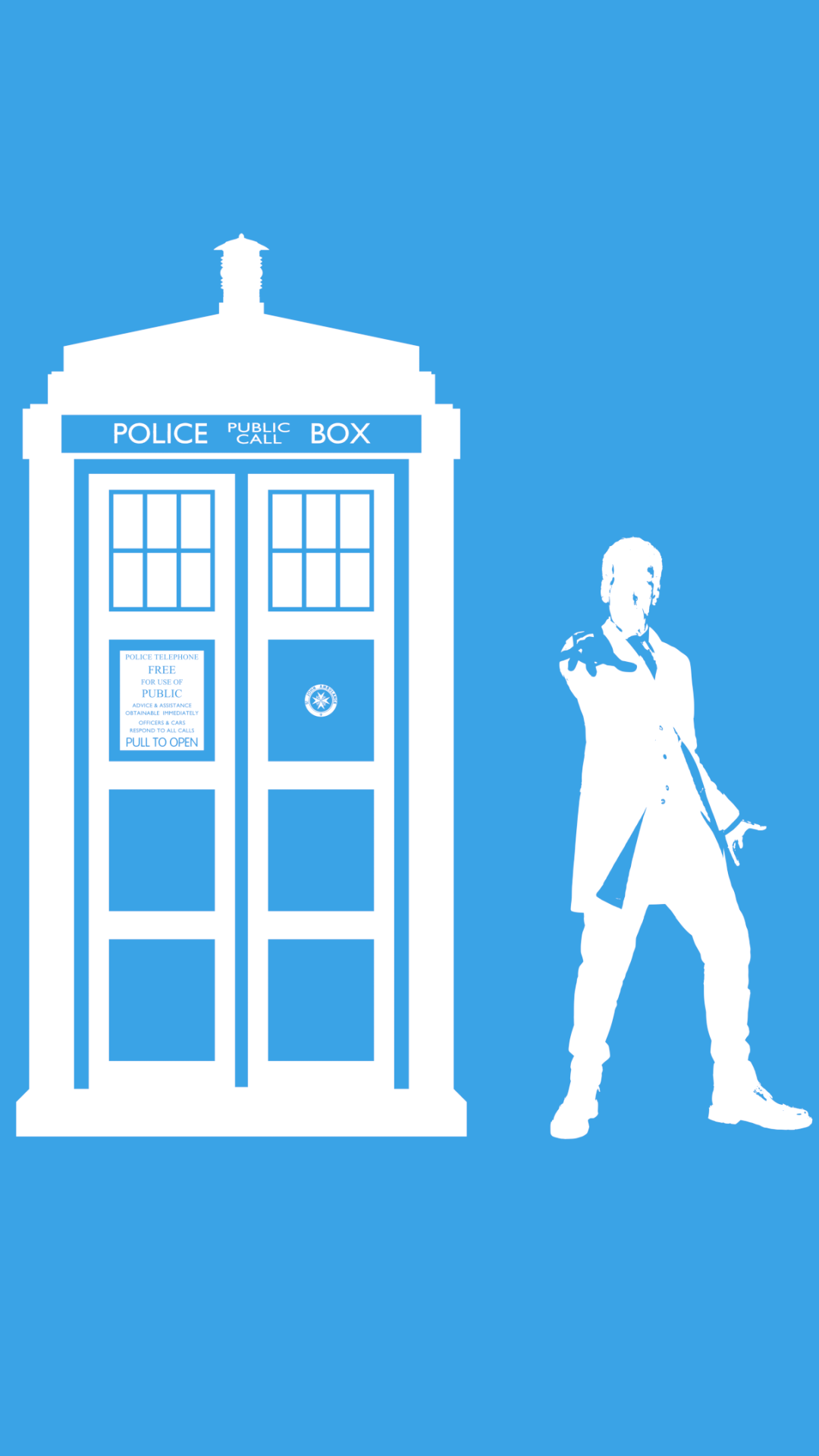 Download Tardis TV Show Doctor Who (2005) Phone Wallpaper