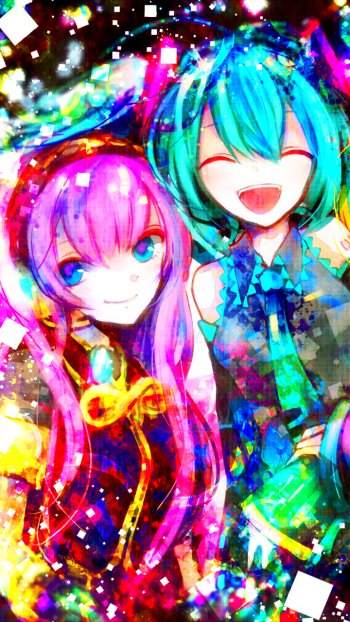  Miku, Gumi, Rin &amp; Len by Sazanami Shione