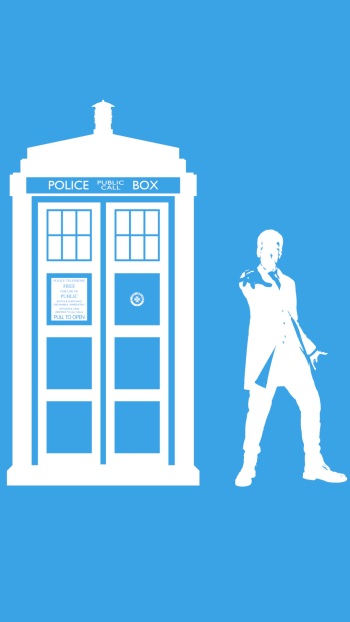  doctor who blue box