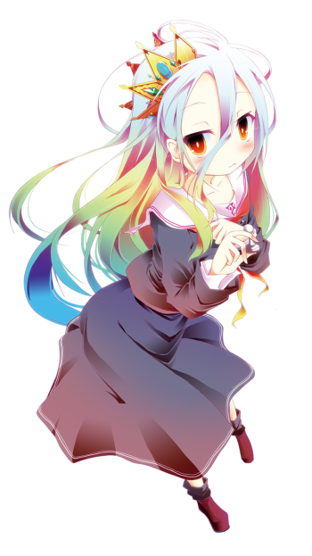 Shiro (No Game No Life) Anime No Game No Life Phone Wallpaper