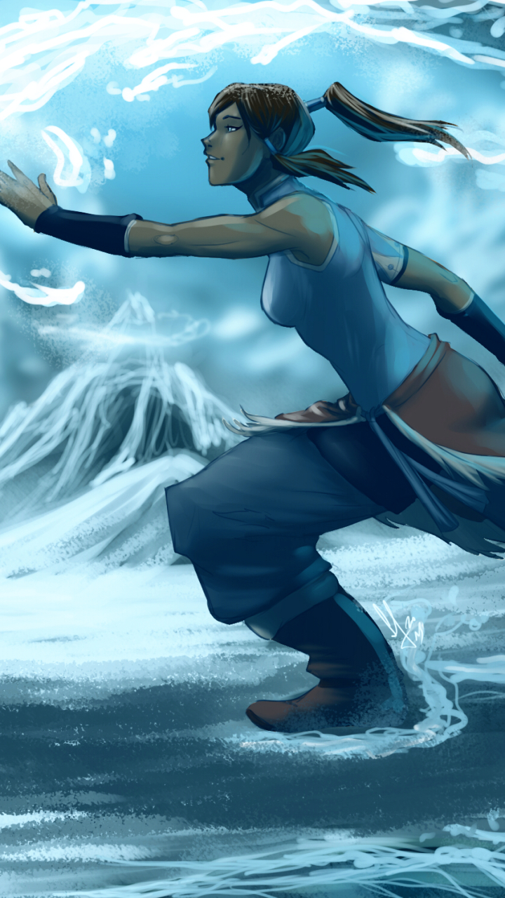 Avatar: The Legend Of Korra Phone Wallpaper by Sol Ferrari