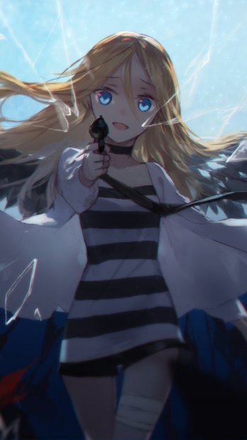 Angels of Death Rachel Gardner Anime Phone Wallpaper