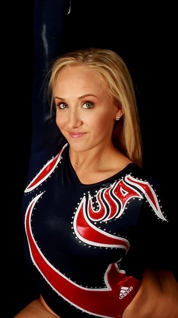 blonde Nastia Liukin feet gymnastics Sports Phone Wallpaper