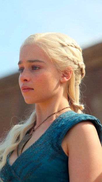 Emilia Clarke Daenerys Targaryen TV Show Game Of Thrones Phone Wallpaper