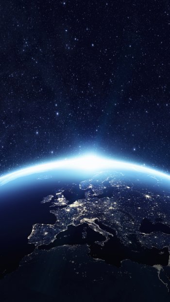 planet nature Earth From Space Phone Wallpaper
