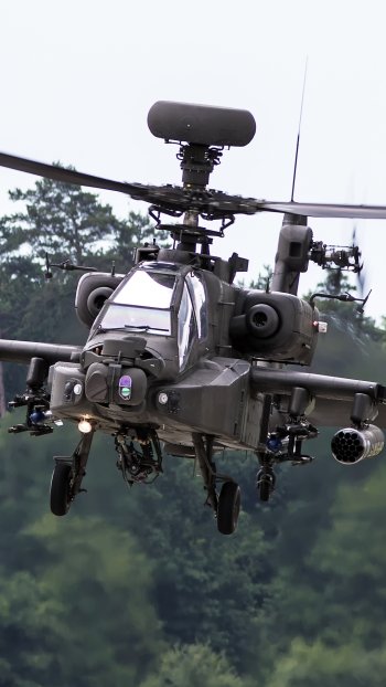 attack helicopter helicopter military Boeing Ah-64 Apache Phone Wallpaper