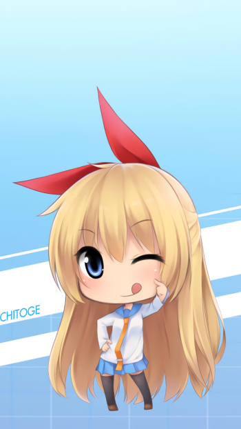 Kosaki Onodera Chitoge Kirisaki Anime Nisekoi Phone Wallpaper