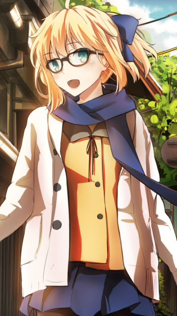Saber (Fate Series) Anime Fate/Stay Night Phone Wallpaper