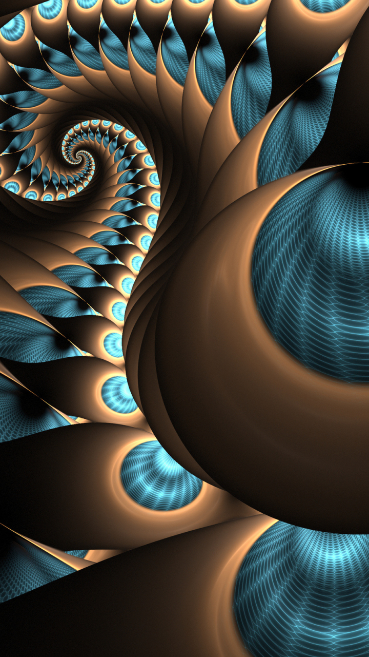 Download Abstract Fractal Phone Wallpaper - Mobile Abyss