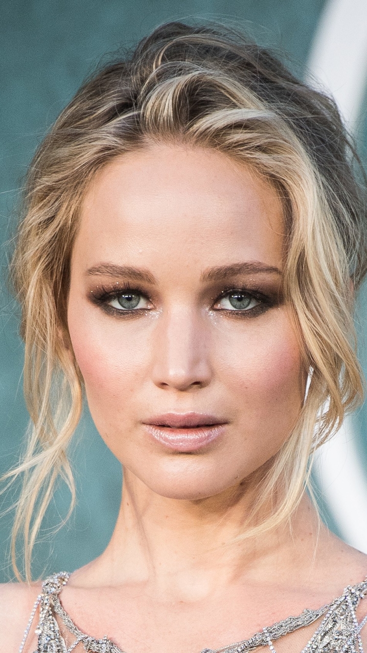 Download Actress Blonde Blue Eyes Face Celebrity Jennifer Lawrence ...