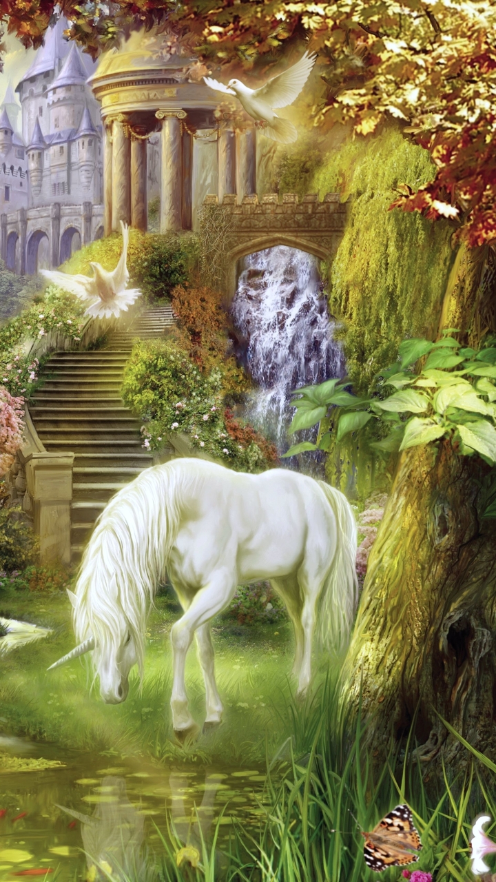 Magical Unicorn Forest 1500pc Jigsaw Puzzle by Sunsout