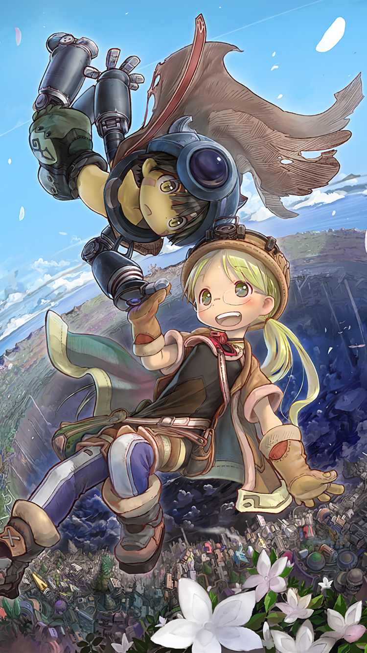 Anime Made In Abyss Phone Wallpaper by つくし