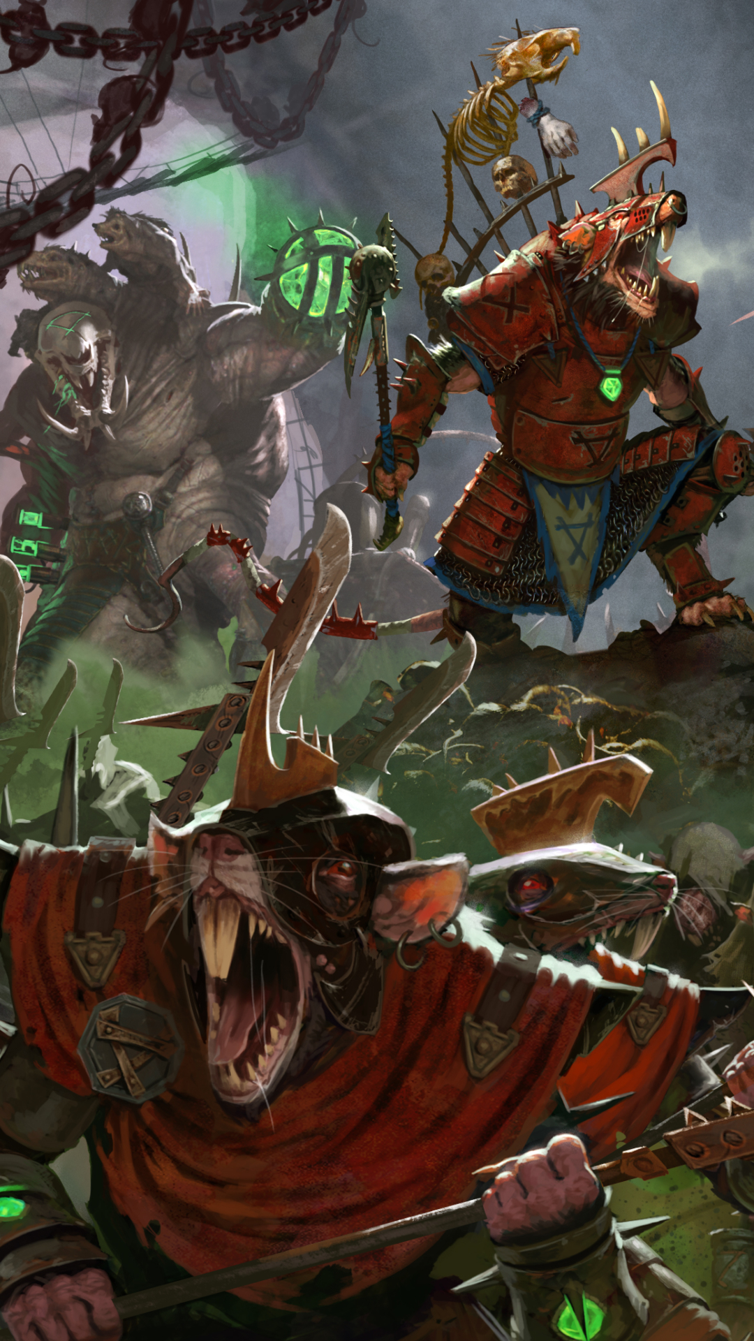 Total War: Warhammer II Phone Wallpaper by Diego Gisbert Llorens
