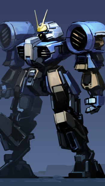 sword Sci Fi robot Phone Wallpaper