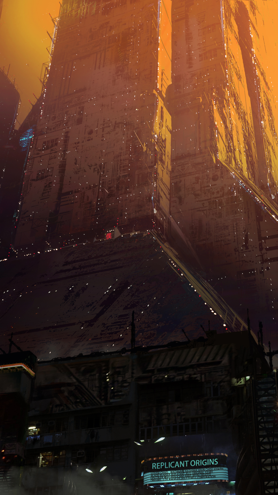 Blade Runner 2049 Phone Wallpaper by Paul Chadeisson