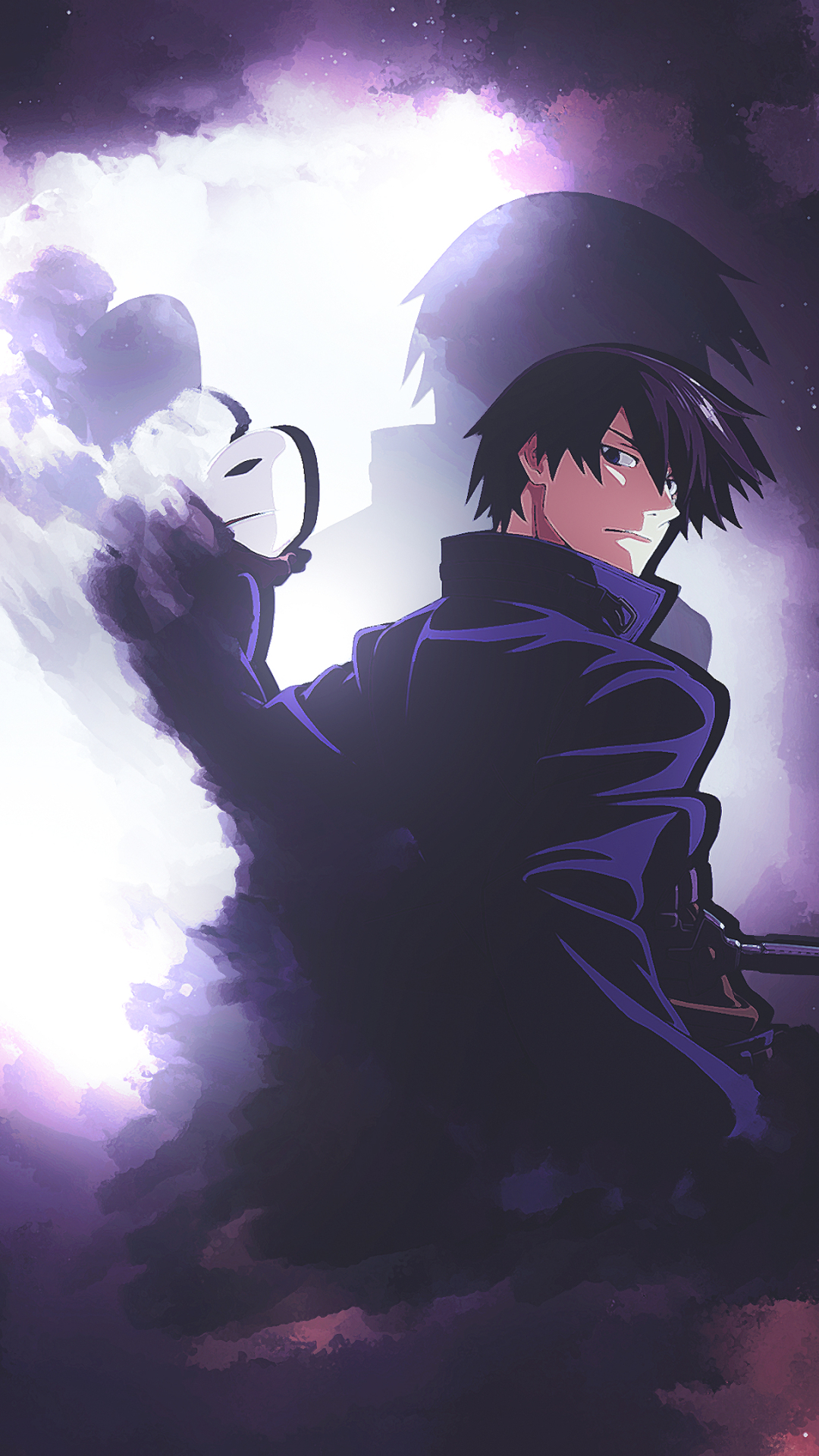 Anime Darker Than Black 1080x19 Wallpaper Id Mobile Abyss