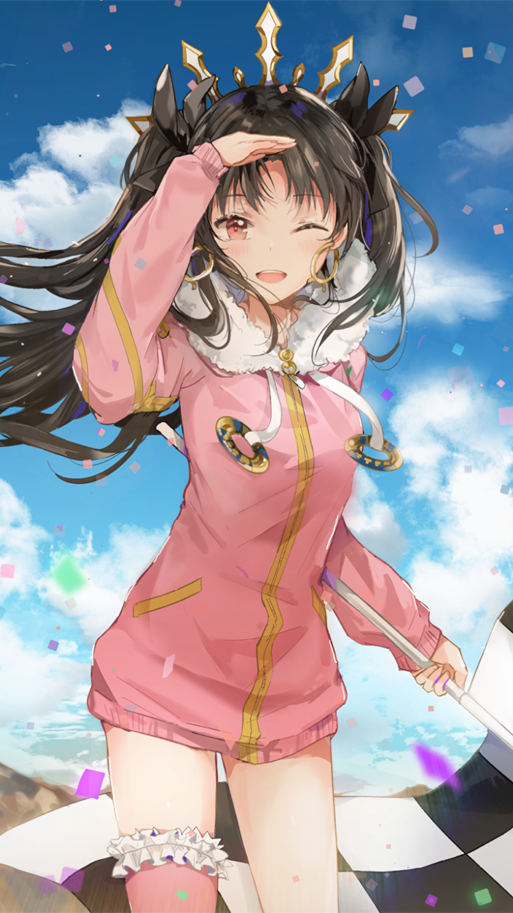 Download Ishtar (Fate/Grand Order) Rin Tohsaka Anime Fate/Grand Order Phone Wallpaper