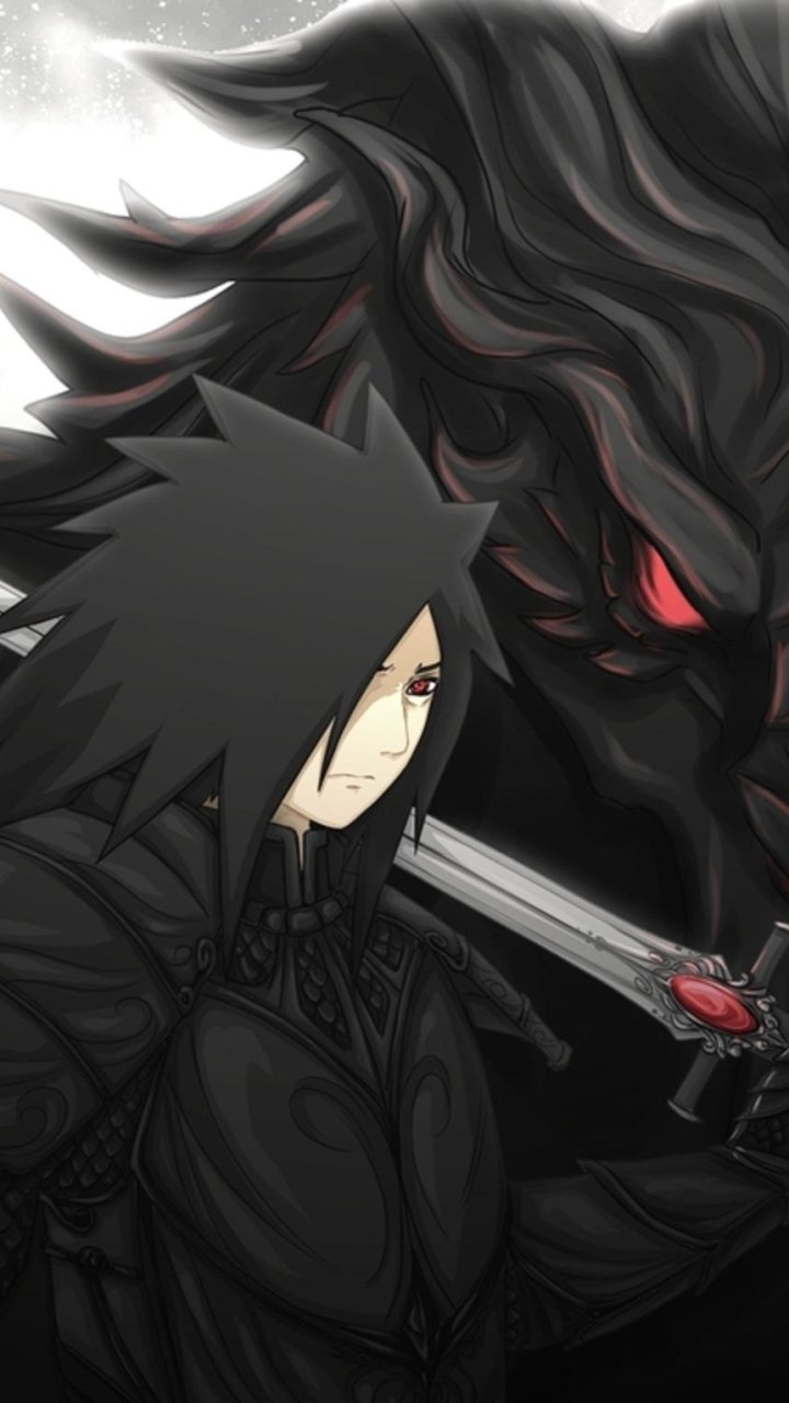 Download Madara Uchiha Anime Naruto Phone Wallpaper