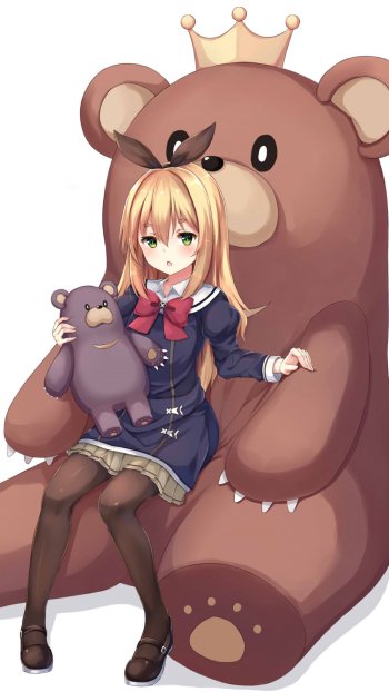Anime New Game! Phone Wallpaper